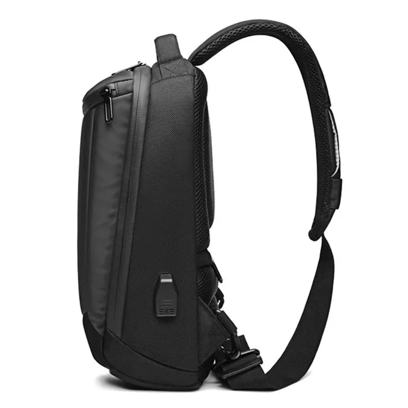 Мужская сумка через плечо большая емкость для хранения многофункциональная