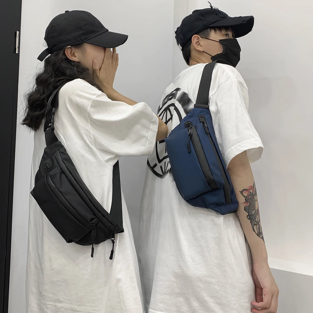 Водонепроницаемая Женская поясная сумка модная нагрудная уличные сумки через