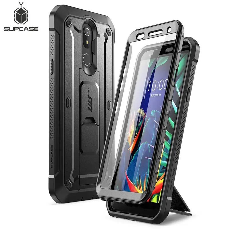 

Чехол SUPCASE для LG K40 (выпуск 2019 года) UB Pro полноразмерный прочный Чехол-кобура со встроенным защитным экраном и подставкой