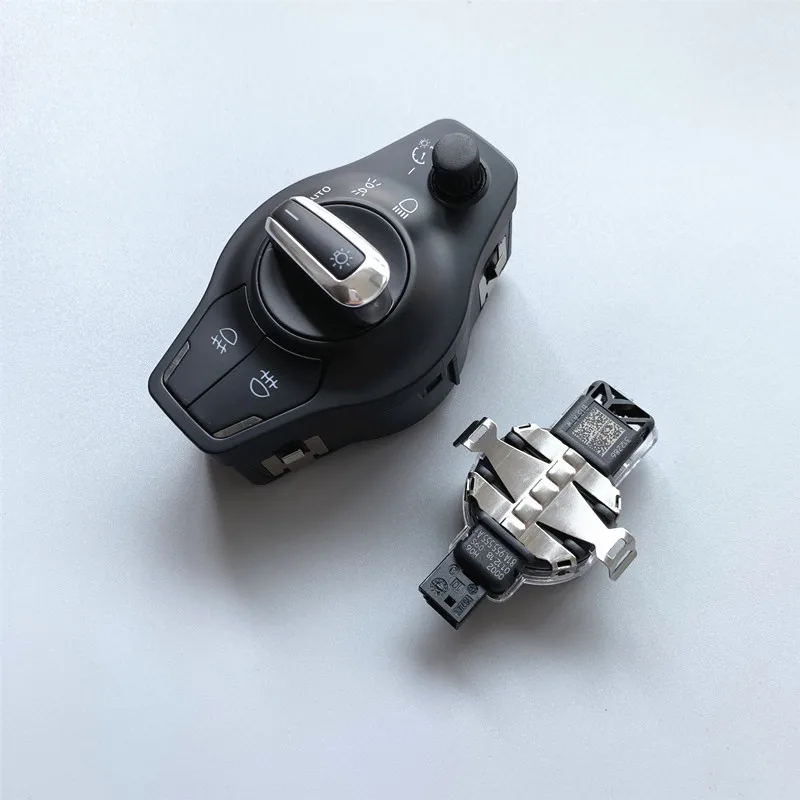 Хром Авто головного средства ухода за кожей Шеи светильник тумана переключатель