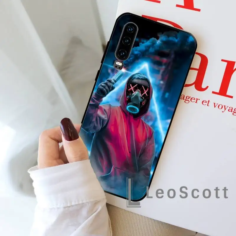 

Luxury DJ Marshmallow Phone Case For Huawei P20 P30 P40 lite Pro P Smart y7 2019 mate 20 nova 3 mate 20