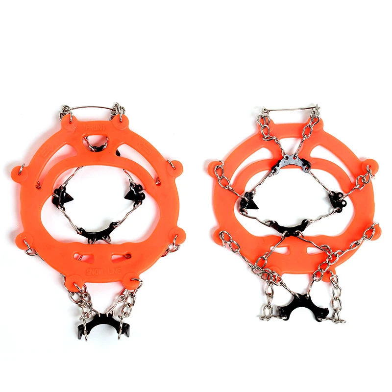 Противоскользящие скобы с 8 зубьями для альпинизма пешего туризма