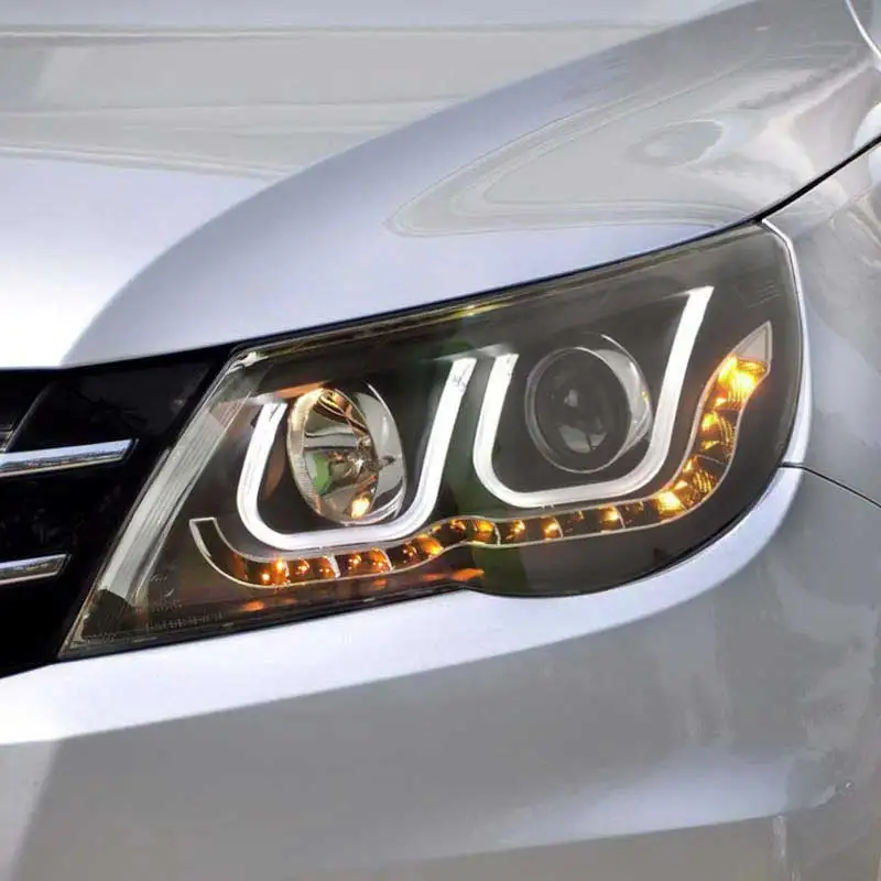 Светодиодный налобный светильник для Volkswagen Tiguan 2010-2012 года светодиодный фонарь