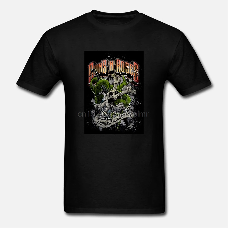 Guns N Roses-мужская футболка со змеями для взрослых | Мужская одежда