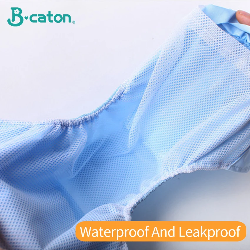 Многоразовые детские подгузники тканевые для детей тренировочные брюки