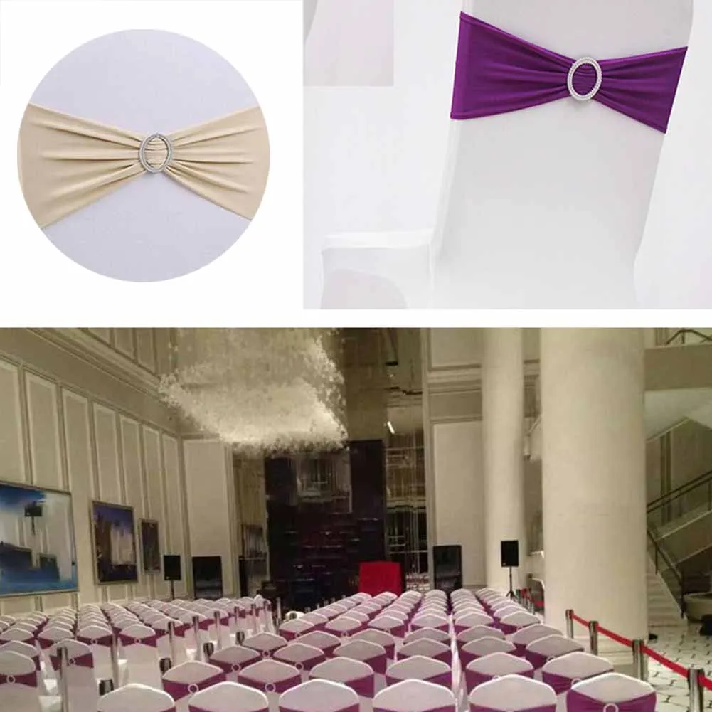 Комплект из спандекса и эластичного стула для свадебной вечеринки в современном