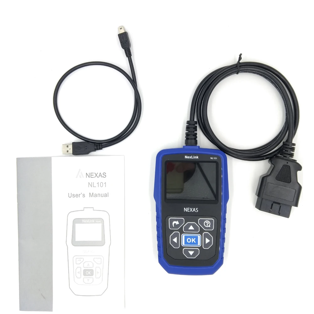 Инструмент для диагностики двигателя NexLink NL101 OBD2 многоязычный с русским языком