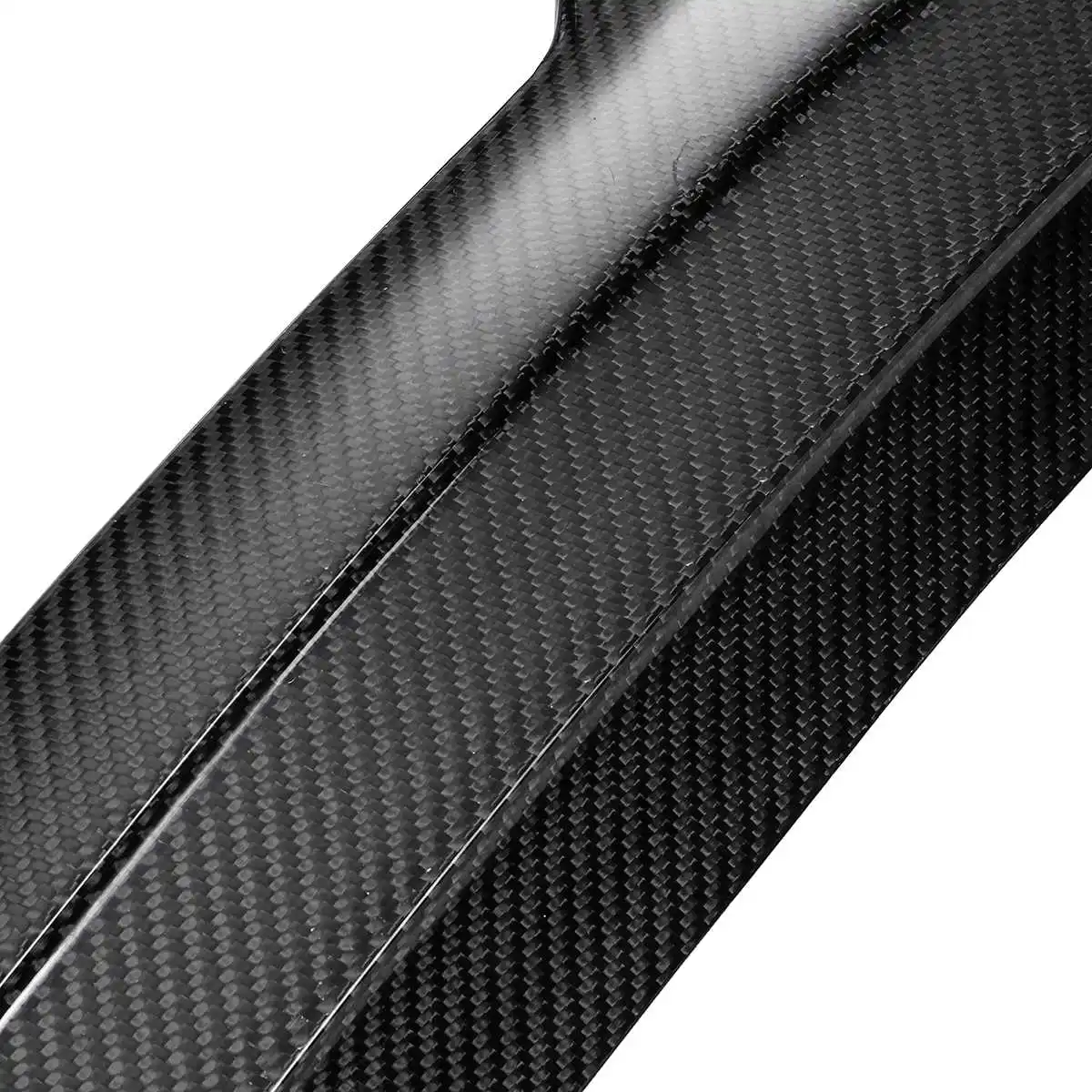 Новинка Автомобильный задний спойлер из натурального углеродного волокна для