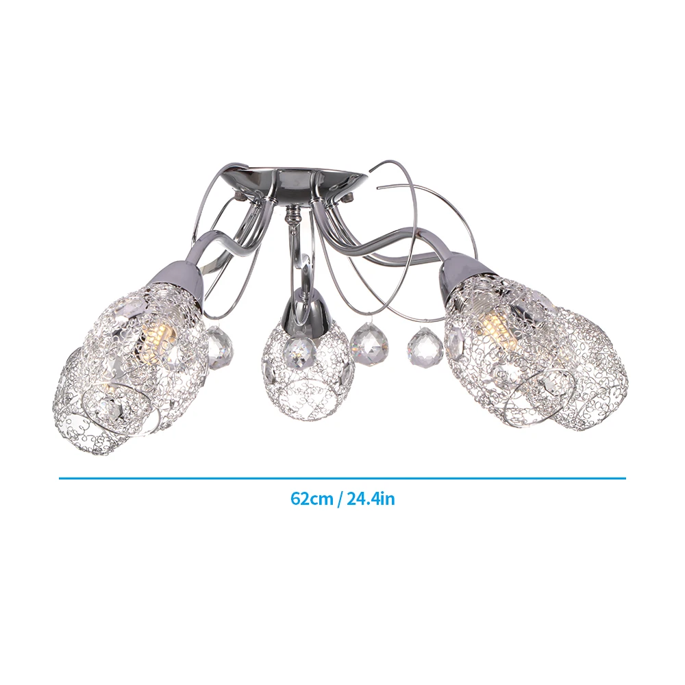 

Nordic Modern Led Chandeliers Ceiling Creative Glass Ball Chandelier Lighting Living Room Kitchen Hanging Lamps Light Fixtures