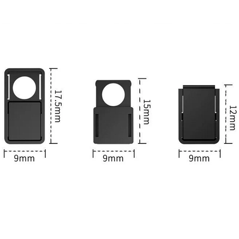 1pc WebCam Cover Shutter Ultrathin Camera Shield Stickers for Notebook PC Tablet Anti-Hacker Peeping Protection Privacy Cover