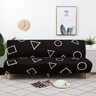 Чехол для дивана без подлокотника, эластичное покрытие для кровати, Современный домашний декор