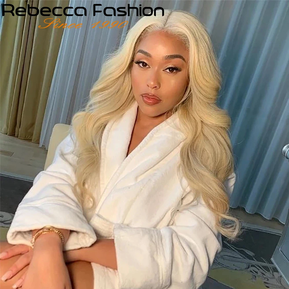 

613 Blonde Lace Front Wig Human Hair 30 inch Body Wave Lace Front Wig Transparent Lace L Part Lace Wigs For Black Women Remy
