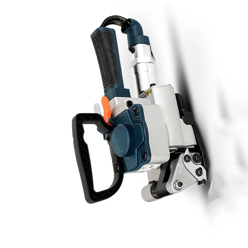 

Pneumatic baler Wooden box piece small plastic steel belt baler PET/PP automatic baler hot melt adhesive baler ZM-B19 YZ