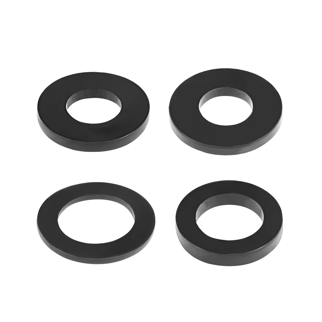 

uxcell Rubber Flat Washers 3-31mm Inner Diameter 7-45mm OD 1.2-4.5mm Thick Gaskets to Pipe Valve Hose Nut Plumbing Repair