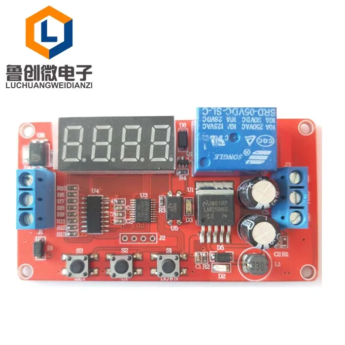 Новый одноканальный релейный модуль задержки с цифровым дисплеем поддерживает