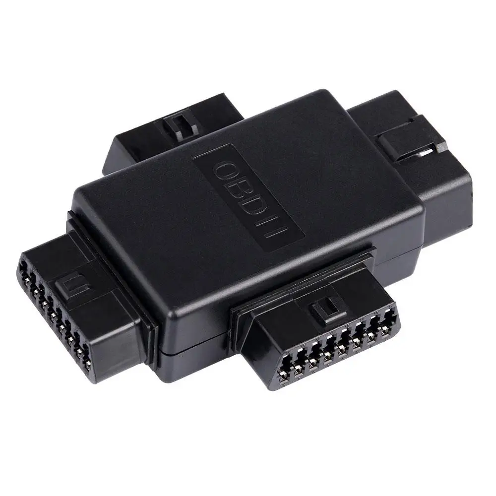 

Professional Adapter Connectors Male Connector Diagnostic Cable Shell Kit 16 Pin OBDII Vehicle