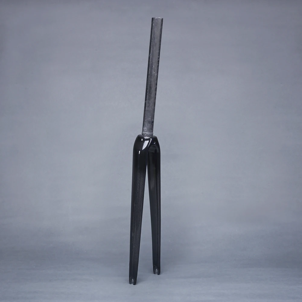 Вилка из углеродного волокна без логотипа 3K вилки для дорожного велосипеда