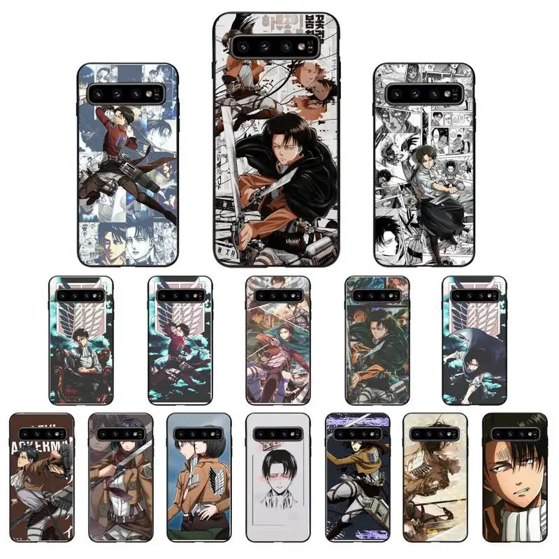 

Anime Attack On Titan Phone Case For Samsung A40 A31 A50 A51 A71 A20S S8 S9 Plus note 20 ultra