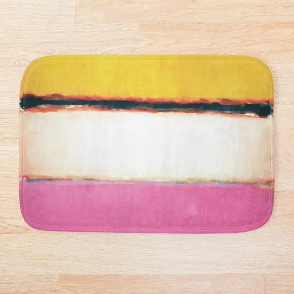 Mark Rothko | Белый центр (желтый розовый и Лавандовый на Розе) коврик для ванной