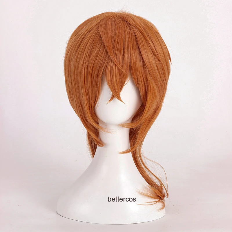 Парик для косплея чуя накахара из бродячих псов Bungo термостойкие синтетические