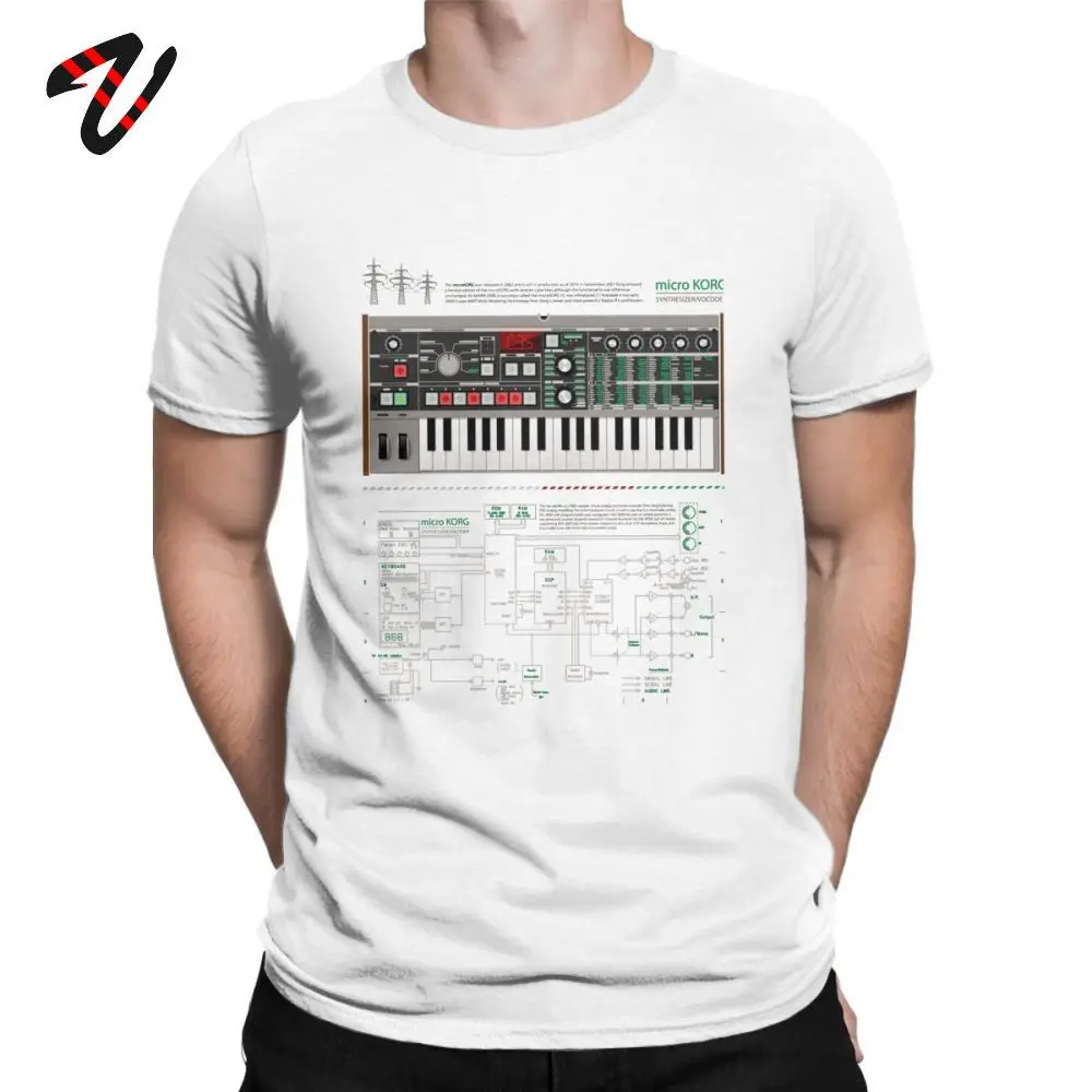 Футболка Microkorg Industrial One Мужская Электронная модульная тенниска с синтезатором