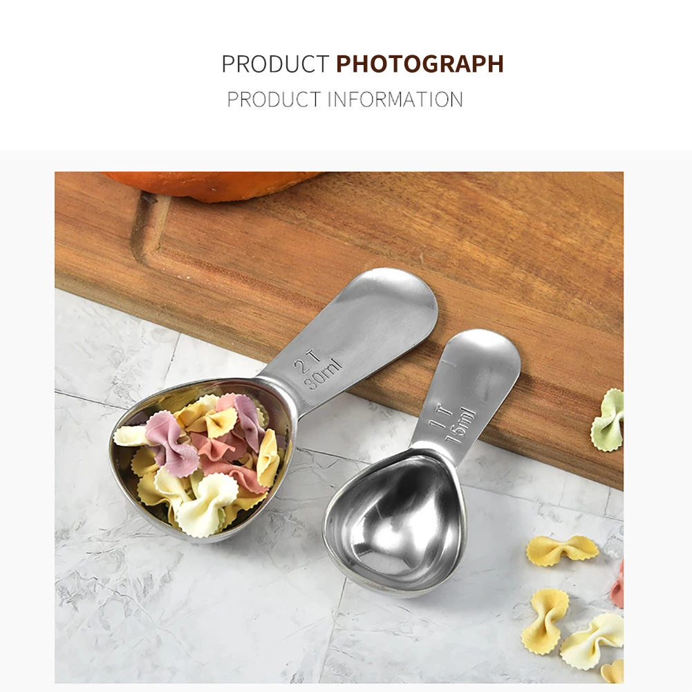 Миксер для сухого молока мерная ложка Нержавеющая сталь Кофе муки сахара