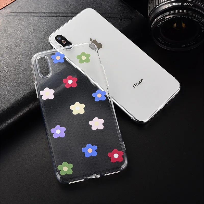 Ультратонкий Мягкий силиконовый чехол из ТПУ противоударный для iPhone 8 7 6 s Plus X XS max