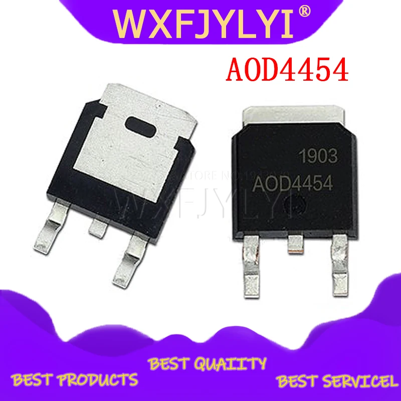 

10pcs AOD4454 TO-252 24454 TO252 D4454 MOS transistor liquid crystal new original