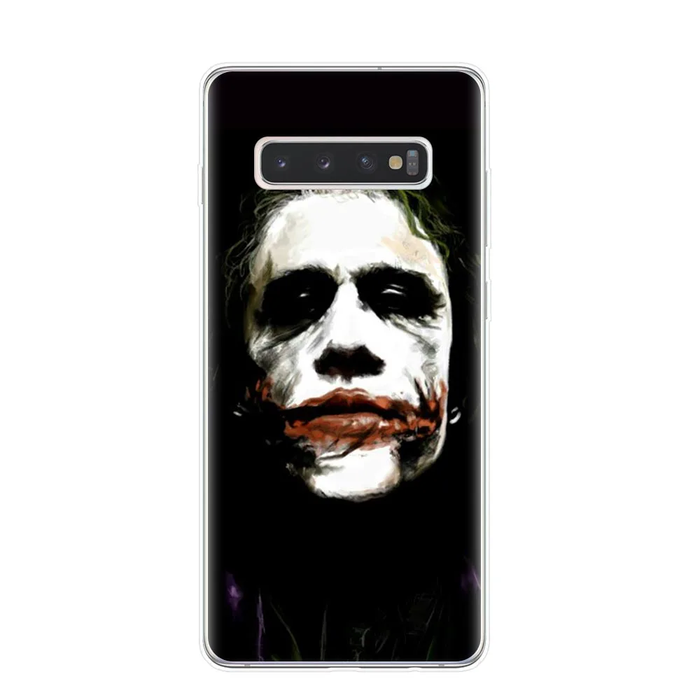 Joker Joaquin Phoenix Мягкий ТПУ силиконовый чехол для телефона для Coque samsung S10 S9 S8 Plus S6 S7 Edge S10E Lite 5G Capa