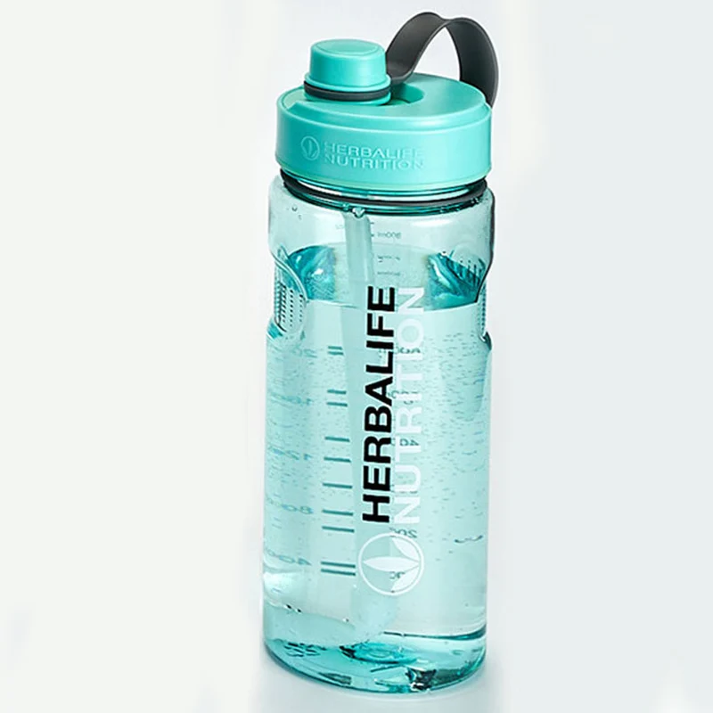 Флакон Herbalife 6 цветов 24Fit бутылка для воды молочного коктейля 1000 мл с соломинкой