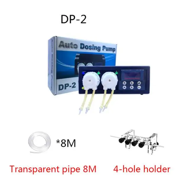 JEBAO DP2 DP3 DP4 DOSER2.4 DOSER3.4 коралловый цилиндр Автоматическая титровка насос перистальтический насос автоматическое дозирование насоса синхронизации - Цвет: DP2 and Accessories