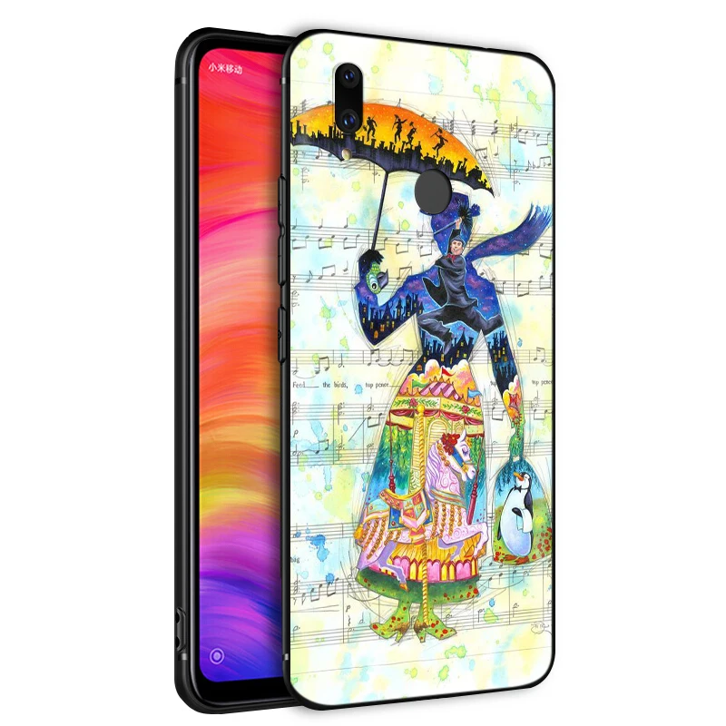 Чехол Mary Poppins для Xiaomi Redmi Note 4 4x 4a 5 5a 6 8 8A MI 9 9s 10 8T K30 Pro Max Lite Plus|Бамперы| |