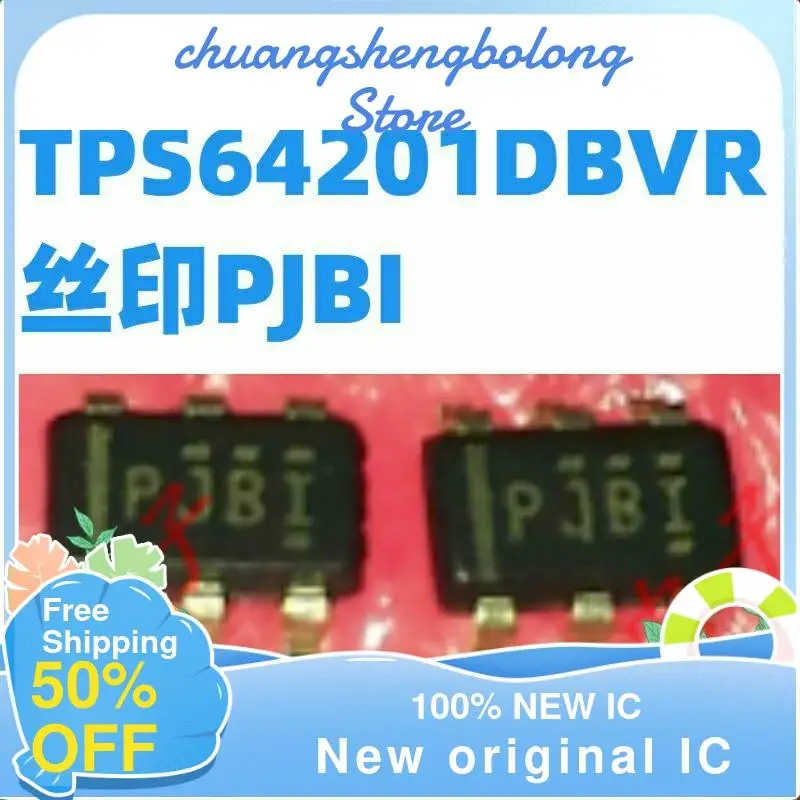 

10-200PCS DC-DC TPS64201DBVR SOT23-6 PJBI новый оригинальный IC