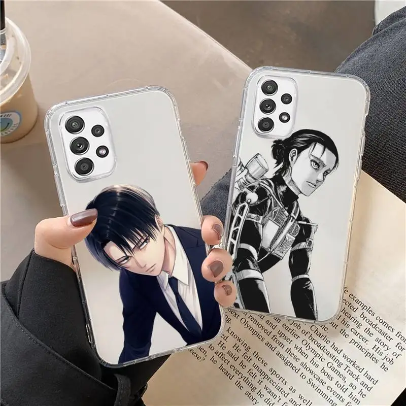

Attack on titan anime Phone Case For Huawei P40 P30 P20 Mate Honor 10i 30 20 i 10 40 8x 9x Pro Lite Transparent Cover