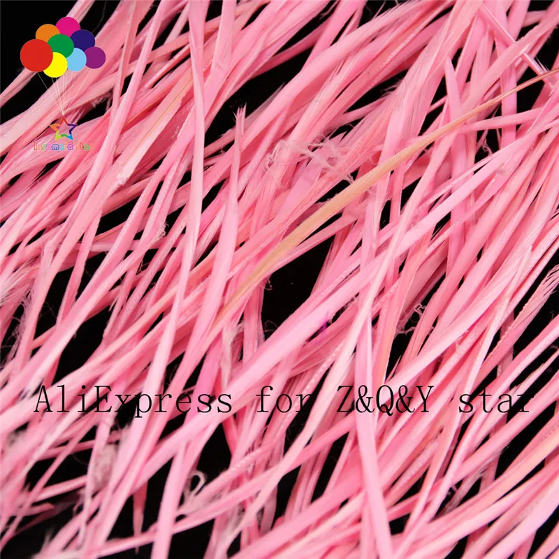 

50-200 goose monofilament feather 15-20CM dyed pink DIY craft accessories feather