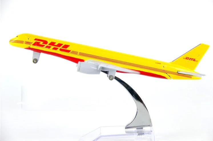 Лидер продаж модель самолета Boeing 757 DHL грузовой самолет B757 16 см сплав