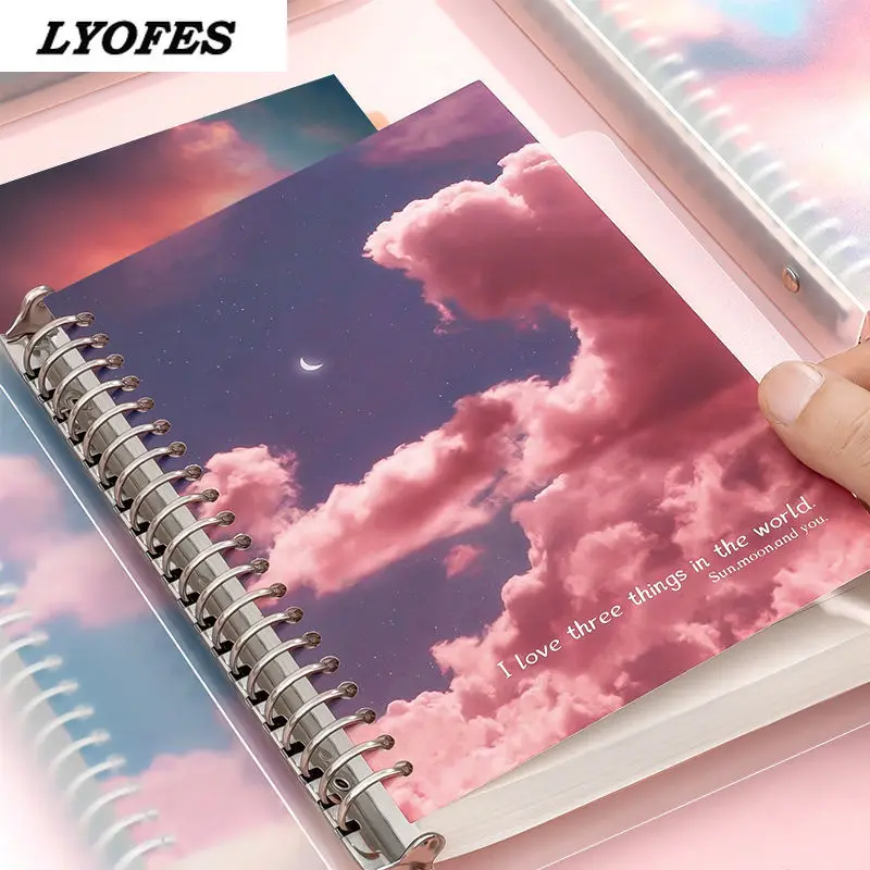 

Notebook Budget Book Diary A5 Binder Lined Journal Thicken Loose Leaf Notepads Agenda Planner School Office Supplies Accessories
