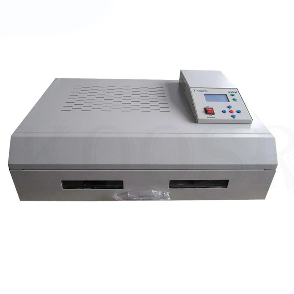 220 V/110 V PUHUI T-962C BGA SMD SMT паяльная станция T962C печи оплавления машина инфракрасный обогреватель 2500 Вт 400*600 мм