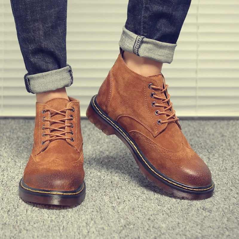 

Casual Shoes Man Fashion Mens Casual Boots Men Leisure Shoes Shoe Man Black Men's Leather 2020 Fashion Sneaker Sports