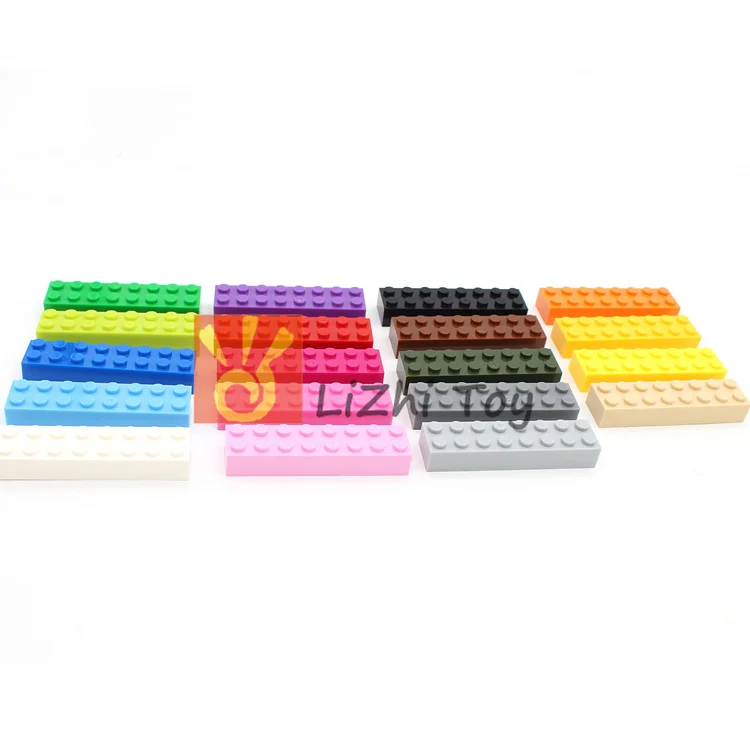 MOC * Кирпич 2*8 (3h) 3007 DIY Развивающие строительные блоки детские игрушки совместимые