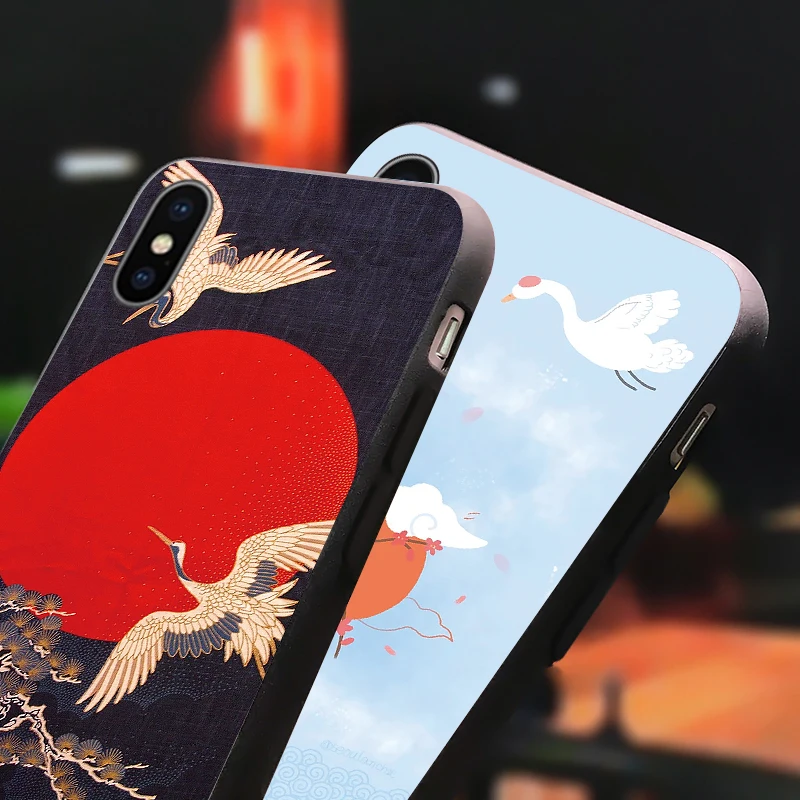 Японский чехол для телефона с краном huawei P30 P20 Lite Pro mate 30 20 мягкая задняя крышка honor 8
