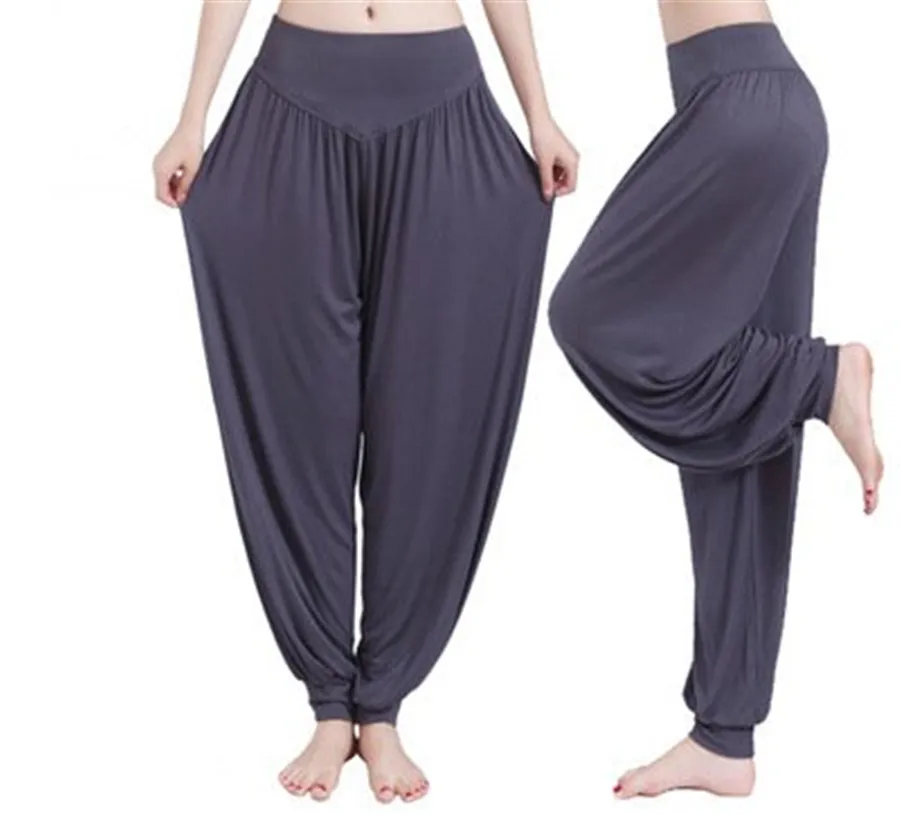 Женские Штаны Для Йоги свободные шаровары штаны для йоги бега отдыха фитнеса