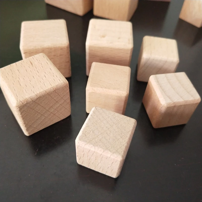 Bloque de balanceo de piedra de apilamiento para ni&ntilde;os y adultos, bloque de madera s&oacute;lida para ni&ntilde;os y ni&ntilde;as 69HE-5