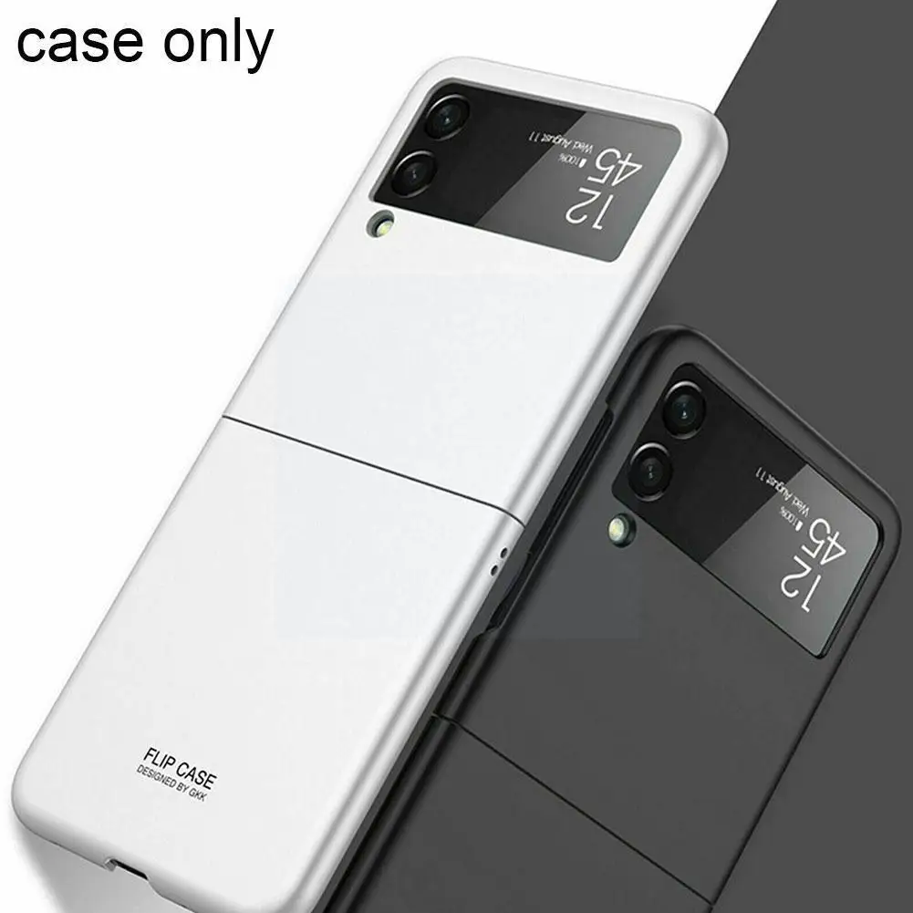 

Folding Phone For Z Flip 3 Matte Cover Ultra Hard Plastic Thin Slim Buds