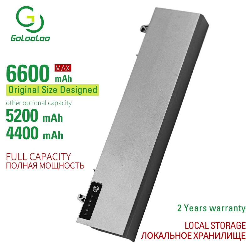 Аккумулятор E6400 6600 мАч для ноутбука Dell Latitude E6410 E6500 E6510 GU715 C719R RG049 U844G TX283 0RG049 M2400 M4400