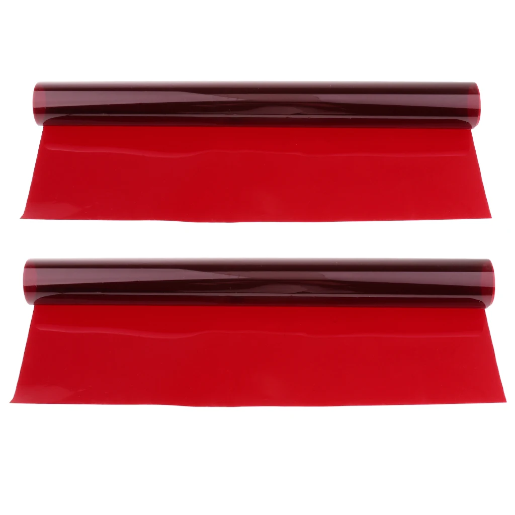 2x цветной корректирующий гель фильтр прозрачная цветная пленка пластиковые