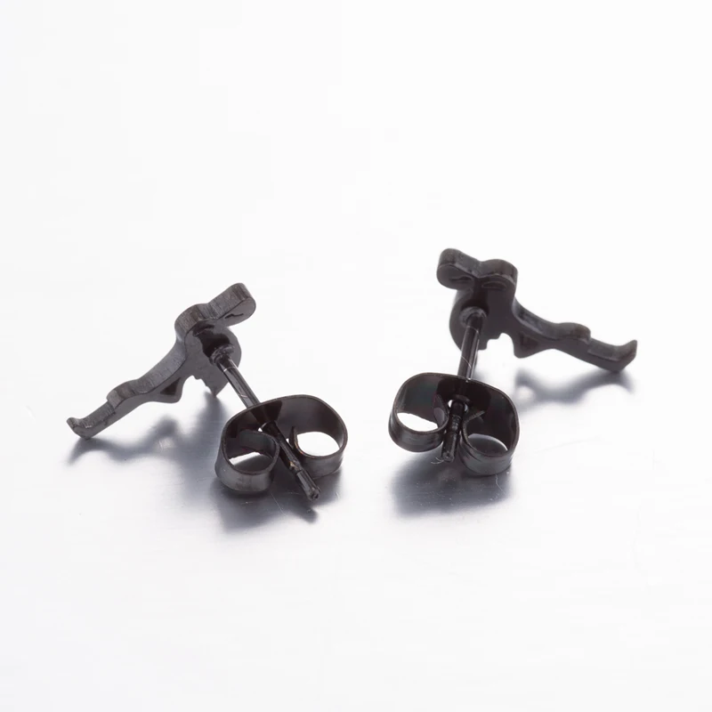 Женские серьги гвоздики из нержавеющей стали Yiustar модные вечерние в виде птиц с