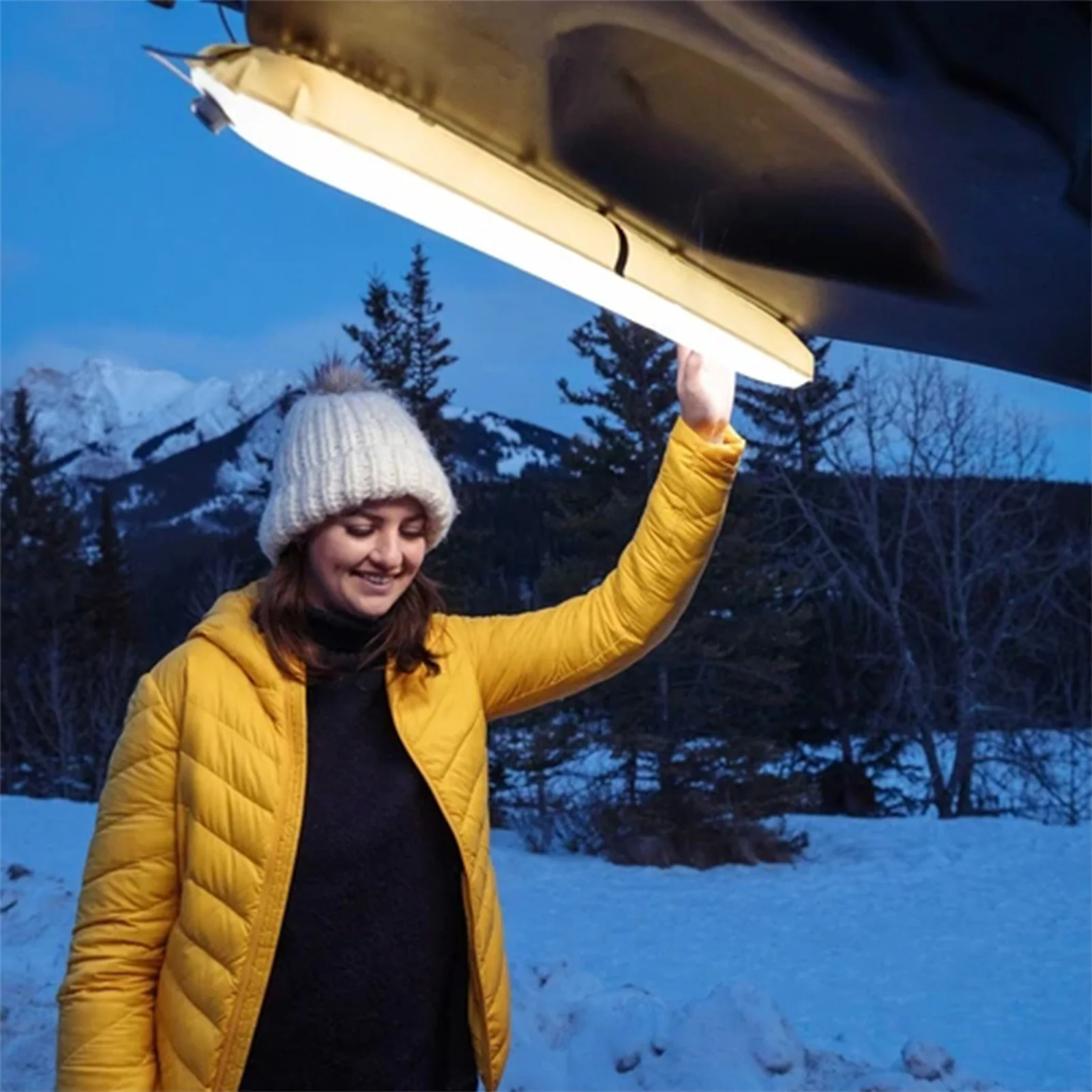 

Portable Inflatable Light Tube Flexible Practical Outdoor Lighting Tools for Camping Picnic Hiking N66