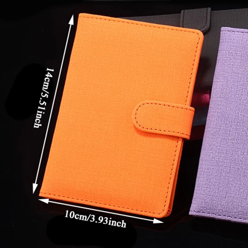 Женская обложка для паспорта из искусственной кожи с застежкой|Держатели карт и