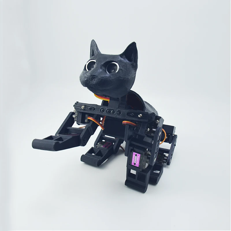 12 Dof квадрупед бионический робот Cat Arduino Программирование оригинальный открытый